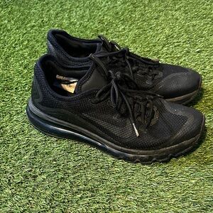 Nike Air Max More 'Triple Black' 2013 Sneakers